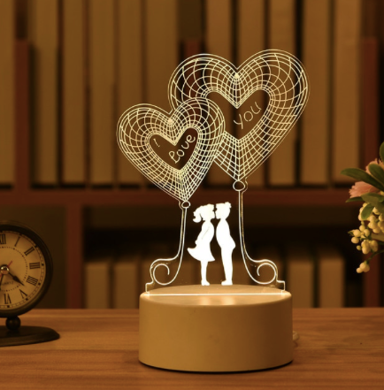 3D LED I LOVE YOU NIGHT LIGHT